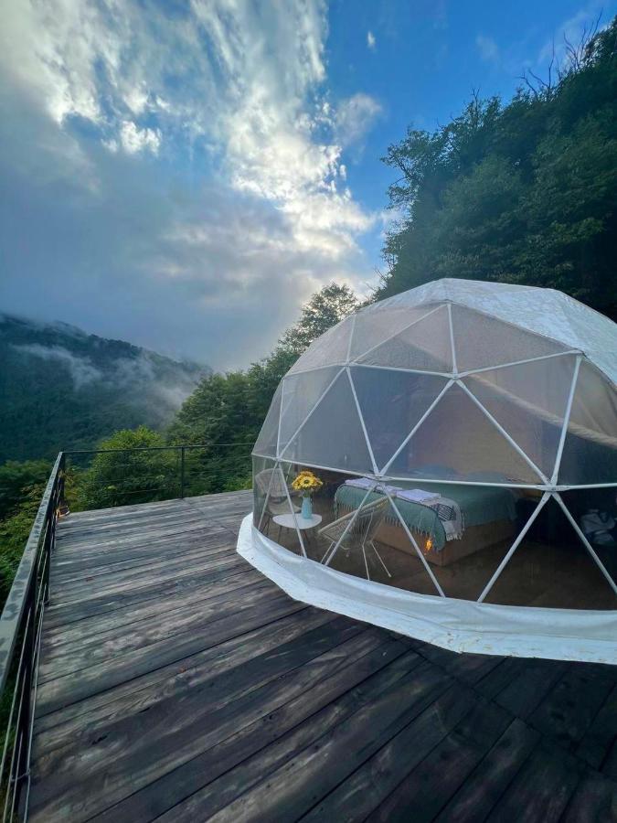 Mtirala Glamping Hotel Chakvistavi Kültér fotó