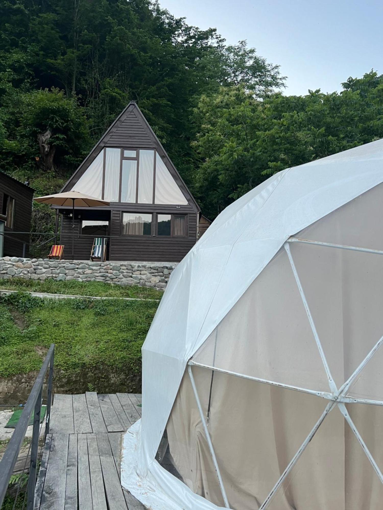 Mtirala Glamping Hotel Chakvistavi Kültér fotó